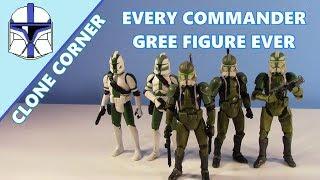 Clone Corner #48- Every Clone Commander Gree 3.75" Figure EVER