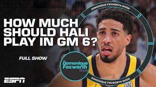 How much should Tyrese Haliburton play if he's not 100 percent? | The Domonique Foxworth Show