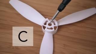 Parrot BEBOP 2 : How To Repair Propellers