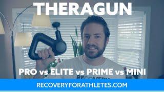 NEW Theragun PRO vs Elite vs Prime vs Mini Comparison & Review! | + BONUS SOUND TESTS!