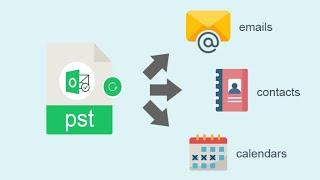 How to Import Email, Contacts and Calendar from an Outlook PST File