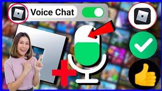 How To Get Voice Chat On Roblox |Enable Voice Chat On Roblox ( New Update)