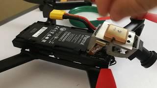 Bebop 2 LIHV lipo battery mod teardown showing how to install