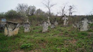 [4K] Walking in Cossack Cemetery - Odesa, Ukraine (Сотниківська Січ)