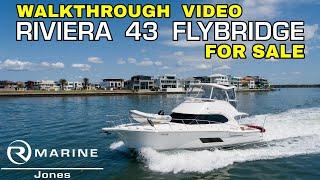 Boat for Sale: 2011 Riviera 43 Open Flybridge walkthrough video