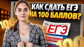 Как сдать ЕГЭ по обществу на 100 баллов? | Умскул