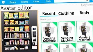 MAKING VENDING MACHINE a ROBLOX ACCOUNT