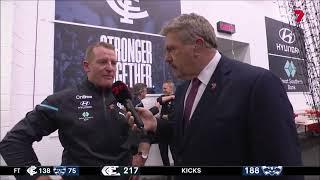 Michael Voss (1/2) - Roaming Brian - AFL Round 15 2024 - Carlton vs Geelong