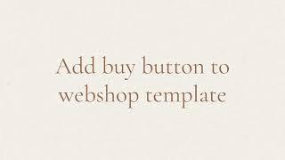 Add buy button to webshop template
