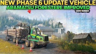 New Phase 6 Update Vehicle Aramatsu Forester Improved in SnowRunner You Need to Know