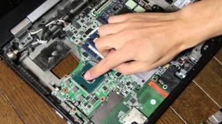 hp 8560w or 8570w heatsink reassembly (8570w MXM upgrade part 11)