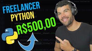 Projeto Python Freelancer de R$500 do ZERO! [Como Fazer]