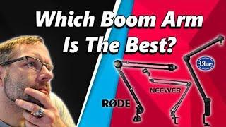 Neewer Rode PSA1 Blue Compass Boom Mic Arm Review and Comparison (New)