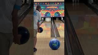 Silky Smooth vs Subtle Strength #bowling #sports #bowler #bowlingball #shorts
