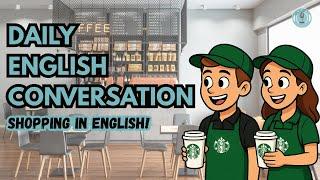 ️English Shopping Conversations | Daily English Podcast for Learners!