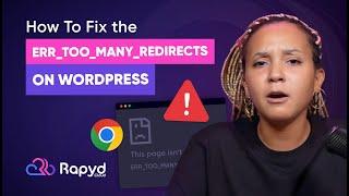 How to Fix ERR_TOO_MANY_REDIRECTS on WordPress
