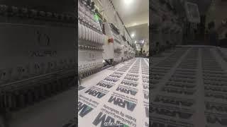 ARM Logo New embroidery design and development services #viralvideo #embrodering #embroideryfloss