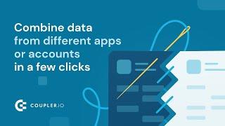 Blend data in Coupler.io with the data stitching feature