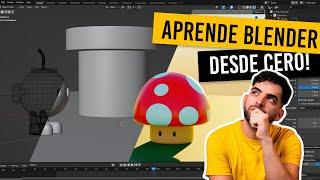 LA GUÍA DEFINITIVA DE BLENDER 4.0! (Tutorial completo en Español) | Desde cero! 2023