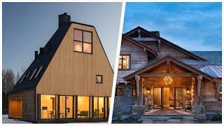 75 House Exterior With A Gambrel Roof Design Ideas You'll Love ⭐️