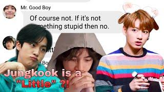 BTS Texts - Jungkook is a "little"