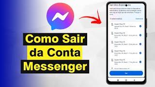 Como Sair da Conta do Messenger (Atualizado 2024)