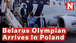 Polish Prime Minister Shares Video Of Belarus Olympian’s Arrival In Warsaw