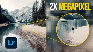 Use A.I. to INCREASE MEGAPIXELS on ANY camera...