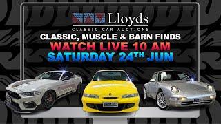 Lloyds Classic Car Auction - Classic, Muscle and Barn Finds June