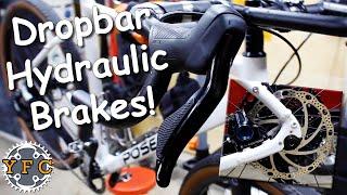 Installing Hydraulic Disc Brakes on a Drop Bar Bike - Wheeltop EDS GeX