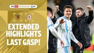 LAST GASP! | Hull City v Middlesbrough extended highlights