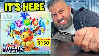 Opening Prismatic Evolutions Pokemon's Most HYPED Set EVER!