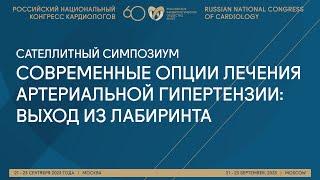 СОВРЕМЕННЫЕ ОПЦИИ ЛЕЧЕНИЯ АРТЕРИАЛЬНОЙ ГИПЕРТЕНЗИИ: ВЫХОД ИЗ ЛАБИРИНТА