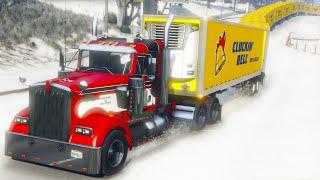 High Risk Longest Truck Load in GTA 5 RP!