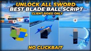 Blade Ball - Unlock ALL SWORD Script | CLIENT SIDED ONLY | NO BANS & DETECTION | SUPER OP SCRIPT