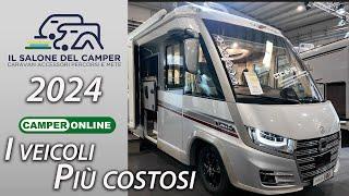 I veicoli più costosi presenti al Salone del Camper 2024