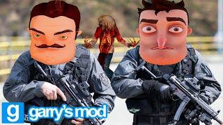 SWAT ПРОТИВ ЗОМБИ!ИГРА ПРИВЕТ СОСЕД В ГАРРИС МОДЕ!GARRY'S MOD ПРОХОЖДЕНИЕ ХОРРОР КАРТ!ШОУ ХРИПЛЫХ!