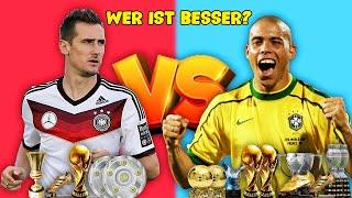 Vergleich: Miroslav Klose VS Ronaldo | GegenStar