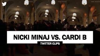 Cardi B and Nicki Minaj Fight at Harper's Bazaar Icons Event! (Full Video)