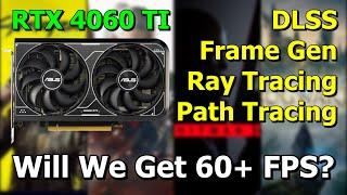 Testing Nvidia's New Features On RTX 4060 TI For The First Time