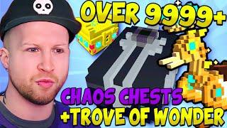 GANDA GIVEAWAY!? | Unboxing over 9999+ of Chaos Chests & over 2000+ in Trove of Wonder