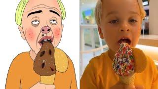 Vlad and Niki l Toys gets stuck on mom's face l funny drawing meme |Vlady art meme