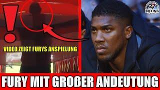 GEGEN wen boxt Anthony JOSHUA??? FURYS VIDEO mit ANSPIELUNG auf den MEGA FIGHT??? 247 Boxing