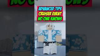 ADVANCED TIPS For CRUISER LIMITED EVENT #fisch