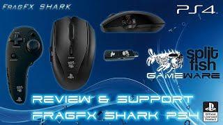 Review FragFX Shark PS4 von SplitFish Gameware | Offiziell lizenzierter Controller von Sony