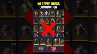 Free Fire Top 3 No Top Up Ultra Pro Dress Combination  #freefire #shorts