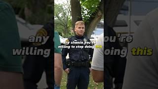 LGBTQ calls POLICE on Street Preacher #evangelism #streetevangelism #effectiveevangelism