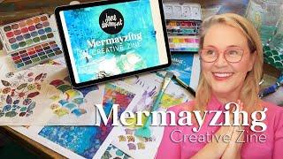 Mermayzing Zine, Prompts Palette and FUN! | Jane Davenport