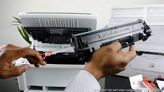 HP LASERJET PRO MFP M28A LEARN HOW TO LOAD INK TONER