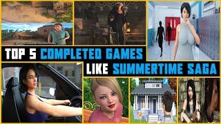 Top 5 3D Completed Family VN Games EzrCaGaminG | Like Summertime saga | Part 2